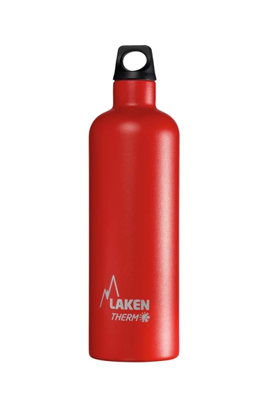 Laken Çelik 18/8 Futura Termos Şişe 0,75L - Kırmızı LKTE7R ürün görseli 1