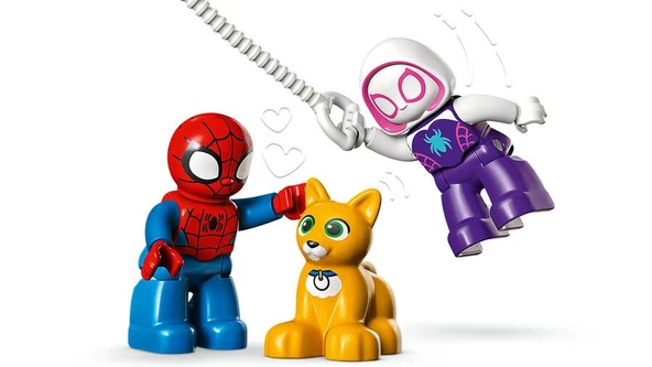 LEGO Duplo 10995 Spider-Man's House - Resim 4