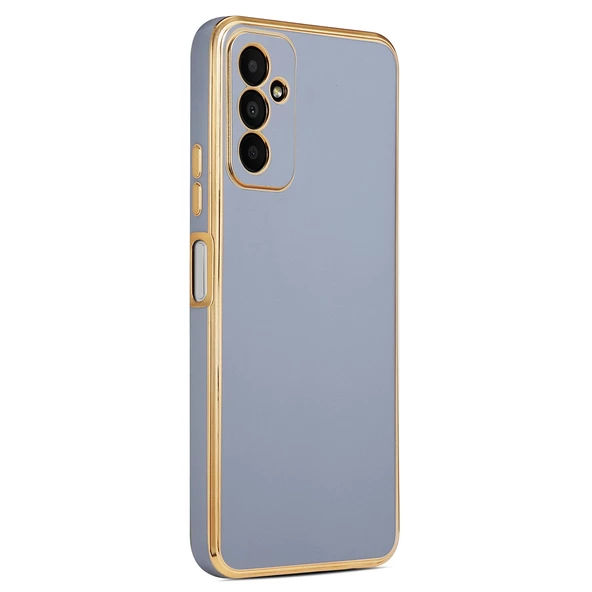 Galaxy M23 Kılıf Zore Bark Kenarları Altın Renk Kılıf ürün görseli 1