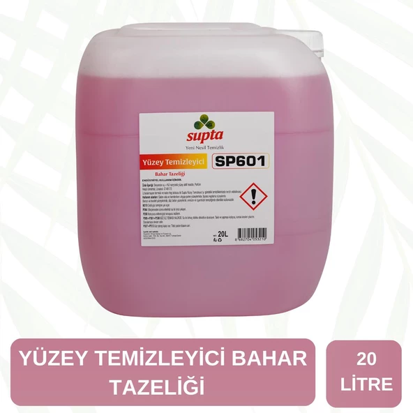 Supta Sıvı Yüzey Temizleyici Bahar Tazeliği Çiçek 20 LT ürün görseli 1