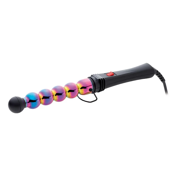 GAMMA PIU Iron Bubble Rainbow 025 Bukle Yapıcı Saç Maşası ürün görseli 1