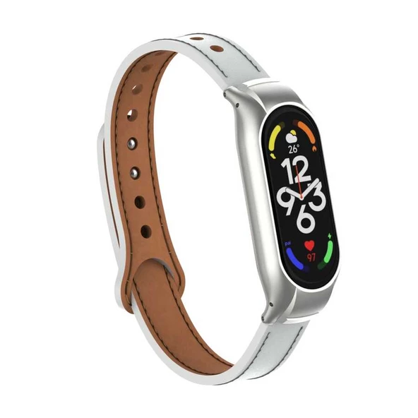 Xiaomi Mi Band 7 KRD-68 Deri Kordon ürün görseli 1