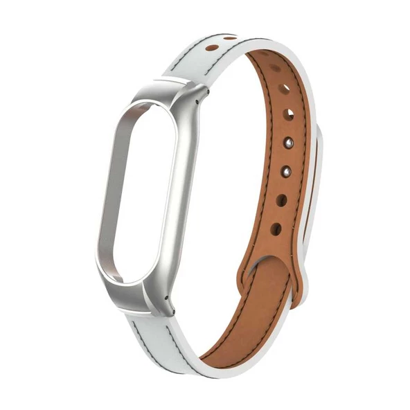 Xiaomi Mi Band 7 KRD-68 Deri Kordon - Resim 9