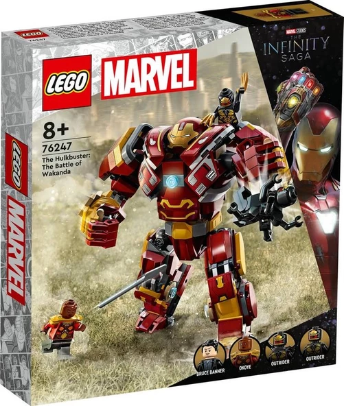 LEGO Super Heroes 76247 The Hulkbuster: The Battle of Wakanda ürün görseli 1