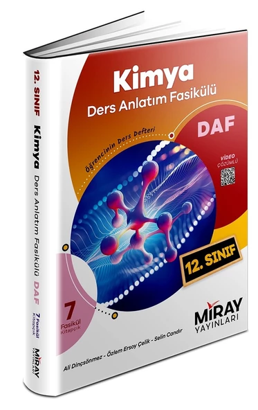 Miray 2024 12. Sınıf Kimya Ders Anlatım Fasikülleri ürün görseli 1