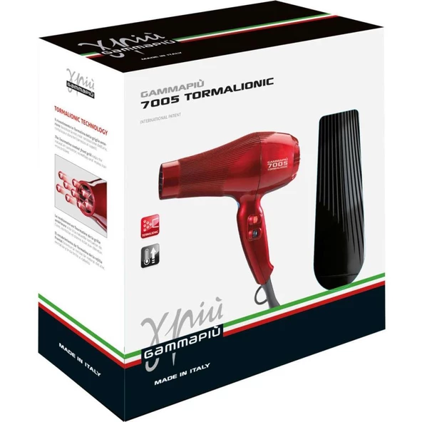 GAMMA PIU 7005 Tormalionic Profesyonel Fön Makinesi - Güçlü Performans ve Hafif Tasarım ürün görseli 1