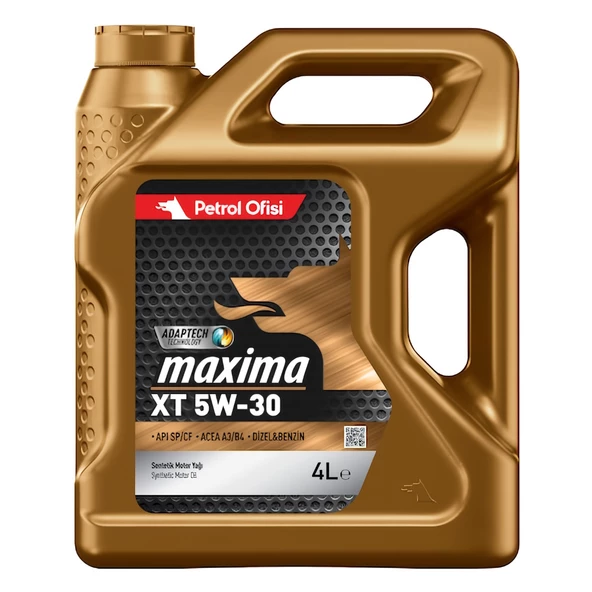 Petrol Ofisi Maxima XT 5w-30 4 Litre Motor Yağı - Benzin, Dizel ürün görseli 1