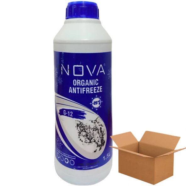 Nova -25 Derece Yeşil Antifriz 1 Litre (15 ADET, 1 Koli) ürün görseli 1