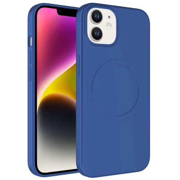 Apple iPhone 11 Kılıf Magsafe Özellikli Pastel Renk Plas Kılıf ürün görseli 1