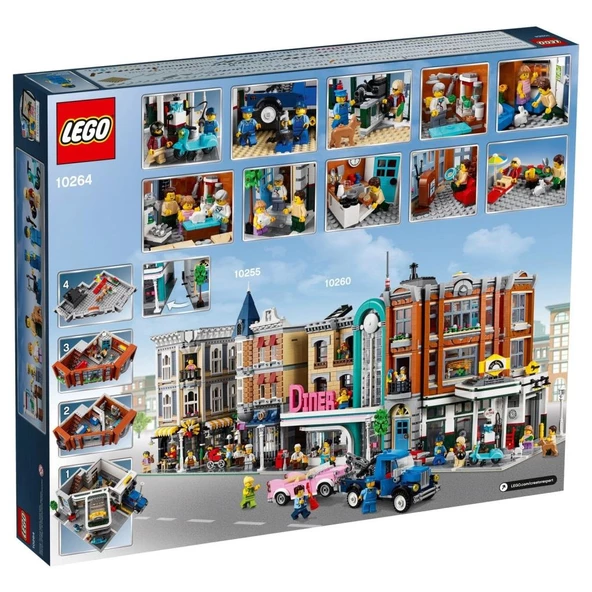 LEGO Creator Expert 10264 Corner Garage - Resim 3