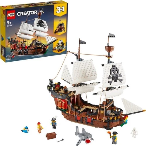 LEGO Creator 31109 Arada Korsan Gemisi (1260 Parça) ürün görseli 1
