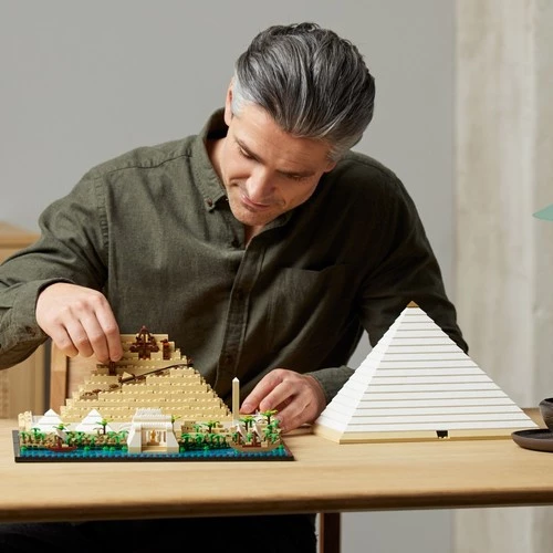 LEGO Architecture 21058  Keops Piramidi (1476 Parça) - Resim 7
