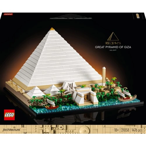 LEGO Architecture 21058  Keops Piramidi (1476 Parça) - Resim 3