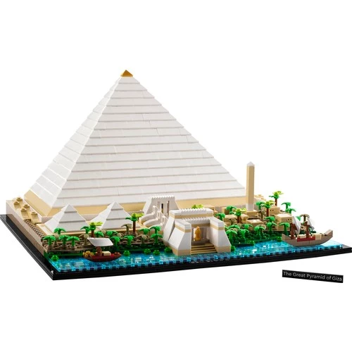 LEGO Architecture 21058  Keops Piramidi (1476 Parça) - Resim 2