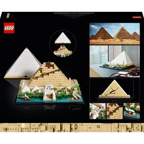 LEGO Architecture 21058  Keops Piramidi (1476 Parça) - Resim 4