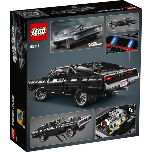 PTTAVM: LEGO Technic 42111 Dom'un Dodge Charger'ı (1077 Parça)