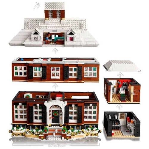 LEGO Ideas 21330 Home Alone (3955 Parça) - Resim 4