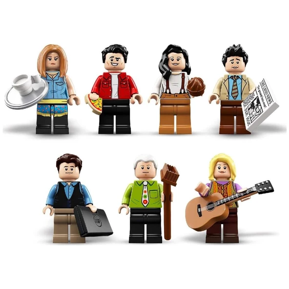 LEGO Ideas 21319 Central Perk Cafe Set (1070 Parça) - Resim 4
