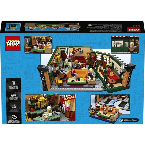 LEGO Ideas 21319 Central Perk Cafe Set (1070 Parça) - Resim 3
