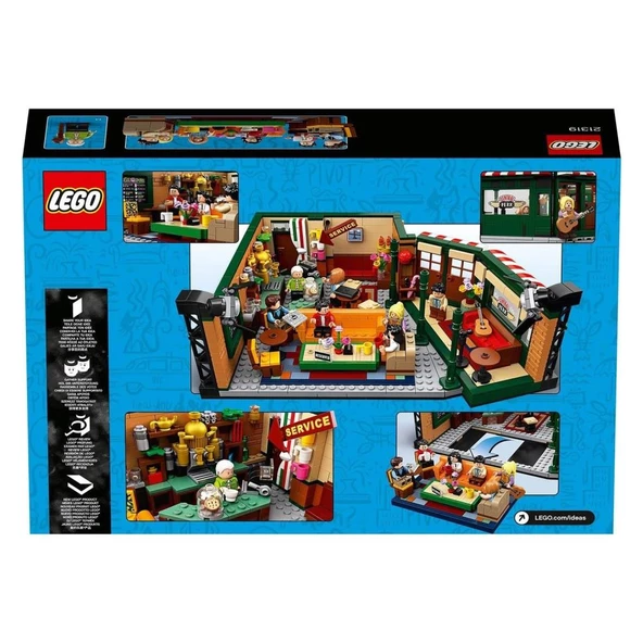 LEGO Ideas 21319 Central Perk Cafe Set (1070 Parça) - Resim 8