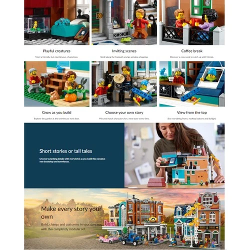 LEGO Creator Expert 10270 Bookshop - Resim 3