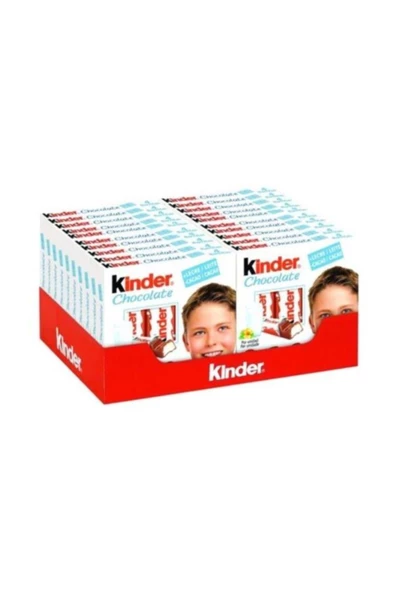 Kinder Chocolate T4 50 gx 20 ürün görseli 1