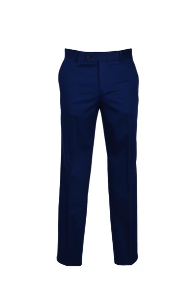 Cengiz İnler Fermuarlı Yan Cep Düz Pamuklu Likralı  Slim Fit Erkek Pantolon ürün görseli 1