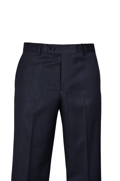 Cengiz İnler Nokta Armür Desen Slim Fit Erkek Kumaş Pantolon ürün görseli 1