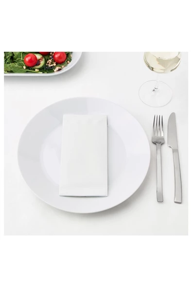 IKEA Mottaga Beyaz 38x38 Cm Peçete 25 Adet - Resim 2