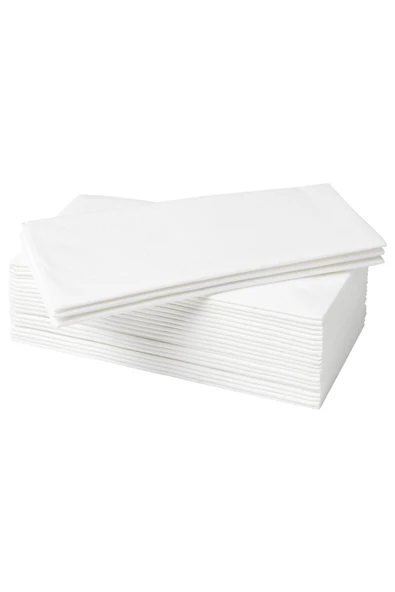 IKEA Mottaga Beyaz 38x38 Cm Peçete 25 Adet ürün görseli 1