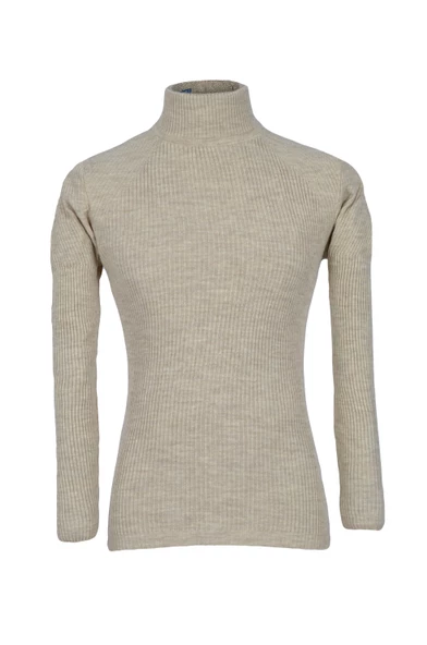 Cengiz İnler Yarım Balıkçı İnce Fitil Slim Fit Erkek Triko ürün görseli 1