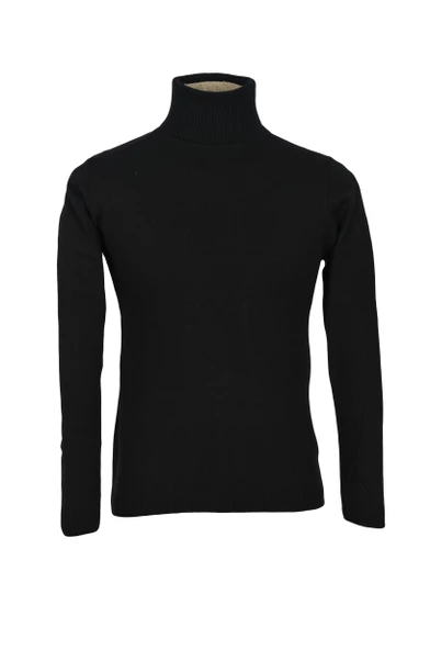 Cengiz İnler Tam Balıkçı Düz Slim Fit Erkek Triko ürün görseli 1