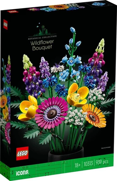LEGO Icons 10313 Wildflower Bouquet ürün görseli 1