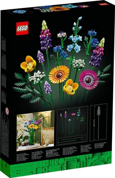 LEGO Icons 10313 Wildflower Bouquet - Resim 2