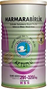 Marmara Bırlık Zeytın Sıyah 800Gr Aztuzlu Hususı S 291/320 ürün görseli 1