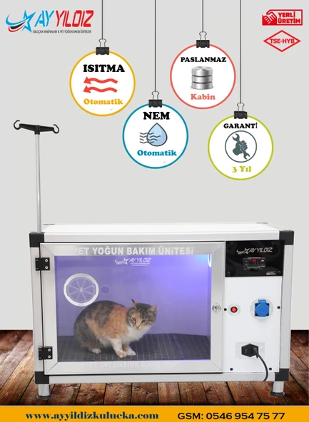 Pet Yoğun Bakım Ünitesi Orta Boy - Resim 2