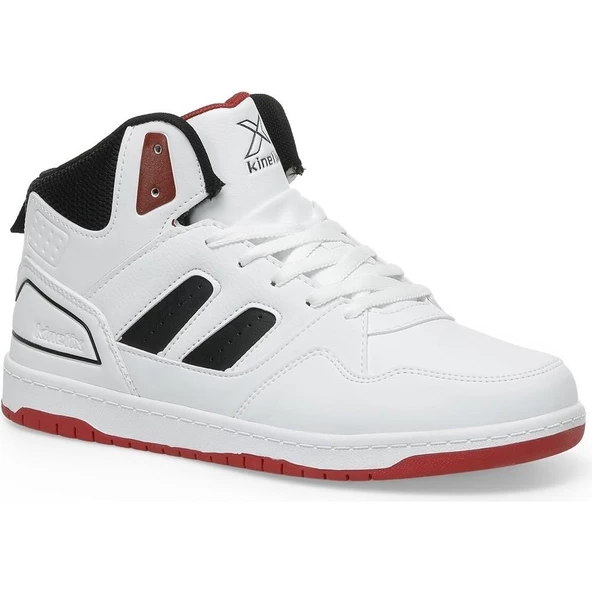 Kinetix Erkek Sneaker Beyaz-Siyah 01 GINA HI PU ürün görseli 1