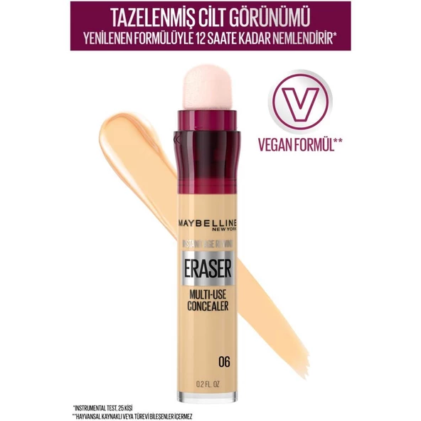 Maybelline Eraser Concealer 06 ürün görseli 1