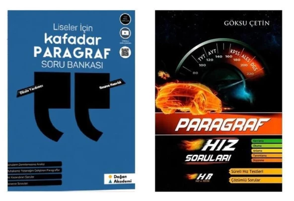 Kafadar Paragraf + Hız Paragraf (2 Kitap) ürün görseli 1