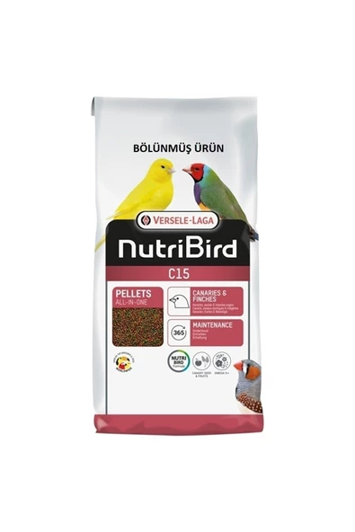 Nutribird C15 Kanarya Finch Pelet Yem 500gr Deneme Paketi ürün görseli 1