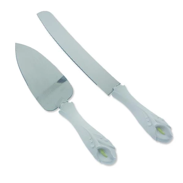 Çiçekli Bıçak Ve Spatula Seti ürün görseli 1