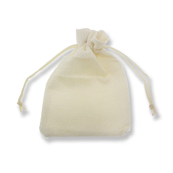 50 Adet 9x14cm Keten Kese - Resim 5