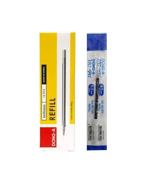 Dong A My Gel İğne Uçlu Kalem Refili 05 mm Mavi ürün görseli 1