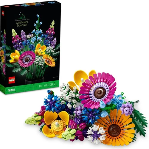 LEGO Icons 10313 Kır Çiçekleri Buketi (939 Parça) ürün görseli 1