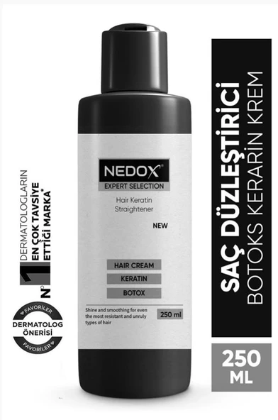 NEDOX Saç Düzleştirici,şekillendirici Keratin Botoks Krem 250 ml ürün görseli 1