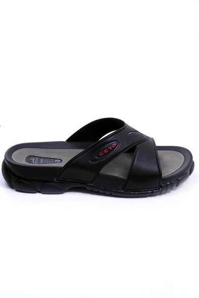 CEYO 3200-1 KALIN TABAN ORTOPEDİK ERKEK TERLİK - Resim 3