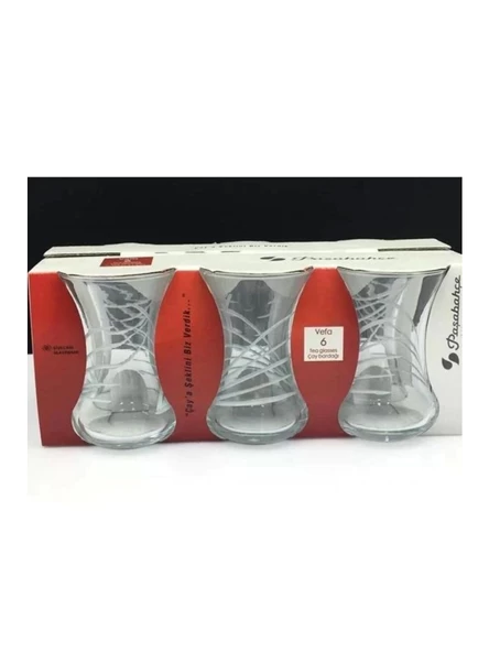 Paşabahçe 42771 Saz Çay Bardağı 130 cc 6'lı ürün görseli 1