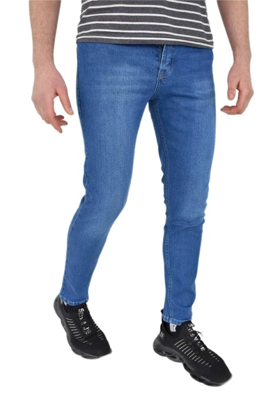 Erkek Silim Fit Jeans Pantolon BGL-ST02647 ürün görseli 1