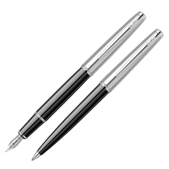 SCRIKSS TUKENMEZ+D.KALEM SET SIYAH (78) ürün görseli 1