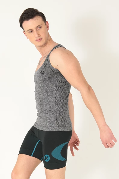 Sporcu Gym Seamless Dikişsiz Erkek T-shirt ürün görseli 1